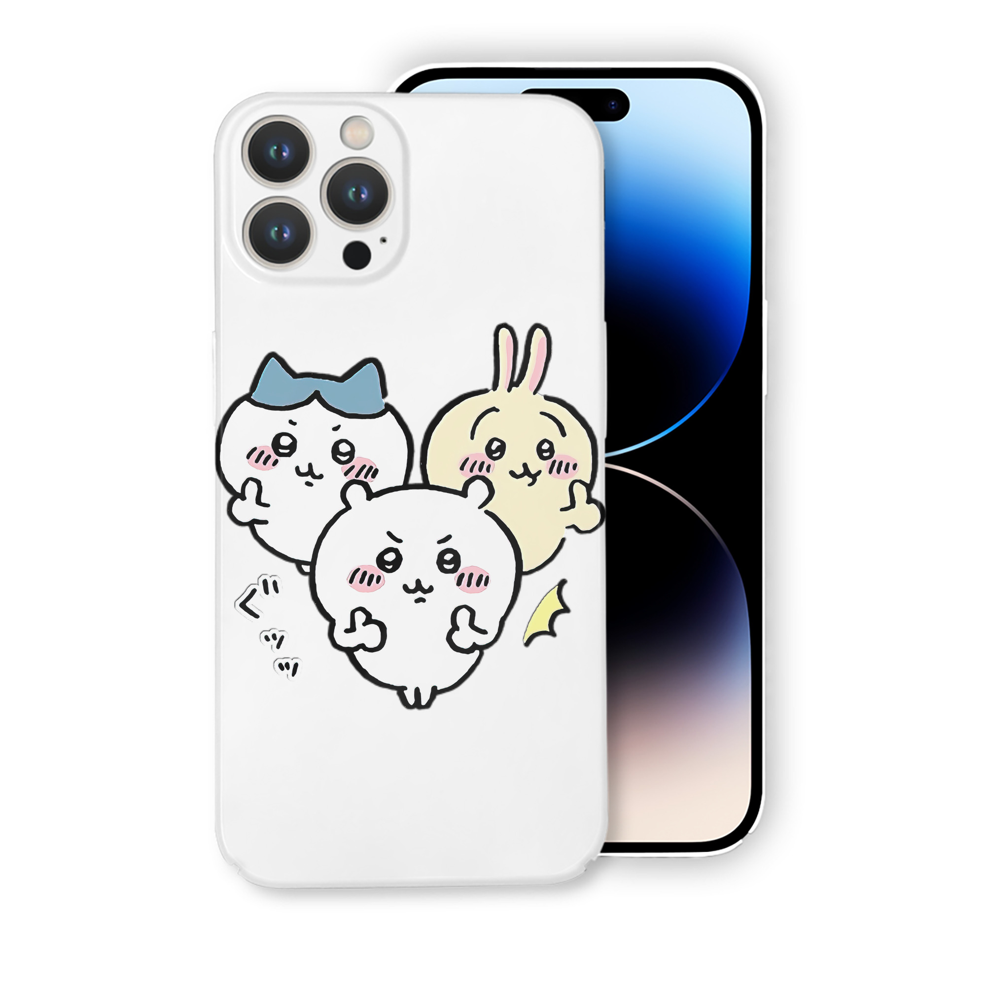 （画像用） ちいかわ うさぎ Chii-kawa usagi 【iPhone 14シリーズ対応】ハードケース